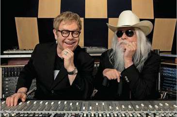 Elton John and Leon Russell in The Union